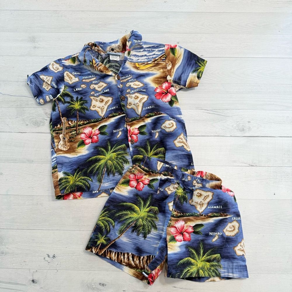 RJC made in Hawaii kids‎ Hawaii two piece outfit size 6